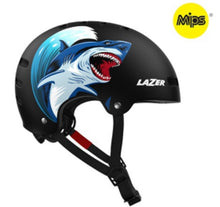 Indlæs billede til gallerivisning Lazer hjelm One+ MIPS GS Shark Matte Black M 55-59cm
