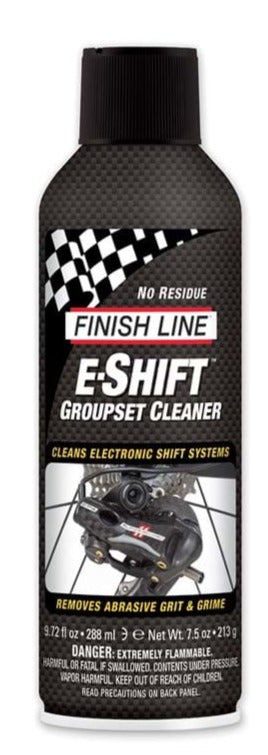 Cleaner Finish Line E-Shift groupset cleaner 265ml spray aerosol - sort