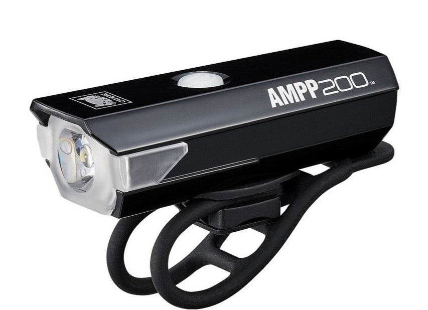 Cateye Forlygte AMPP200 USB opl. 200 lumen