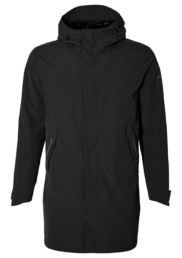 Regnparka BASIL Mosse XL herre Jet Black